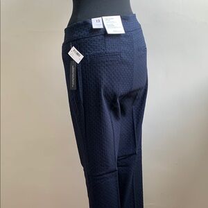 Reitmans Blue Patterned Ankle Pants